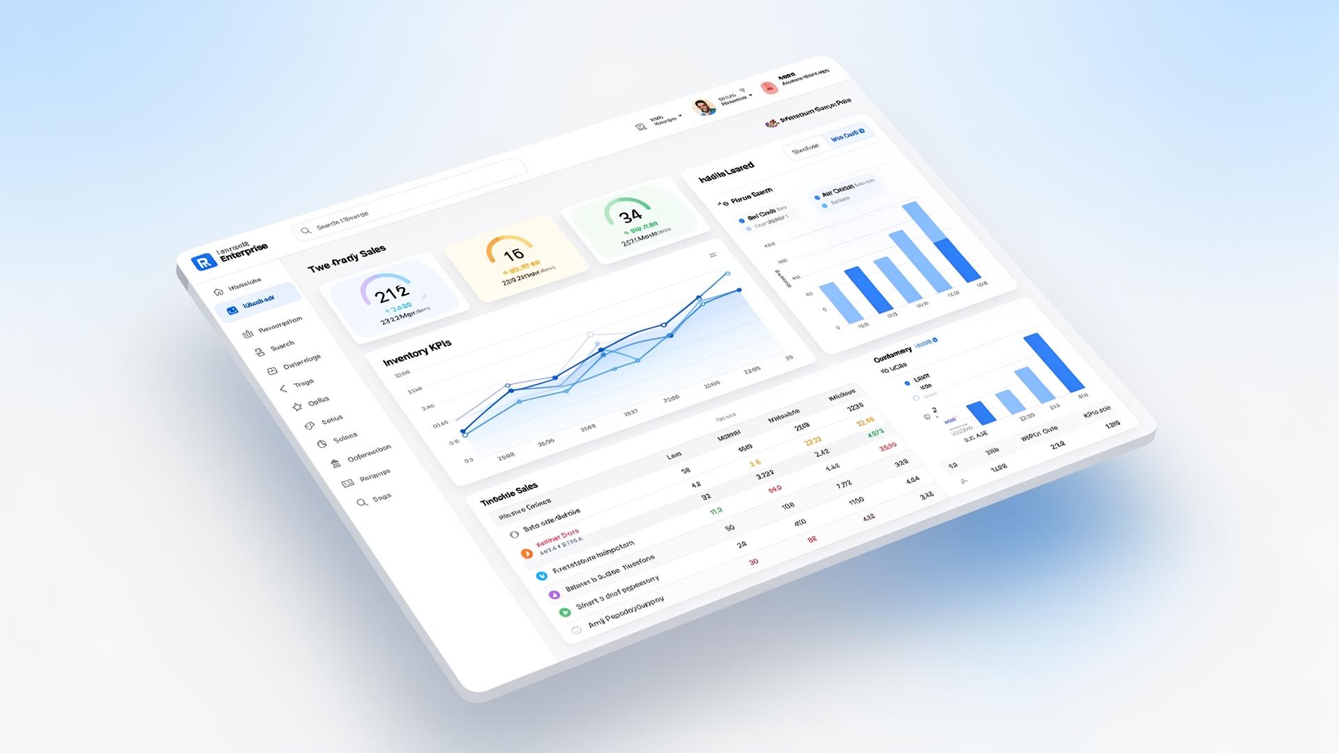 QuantumQuest ERP Dashboard